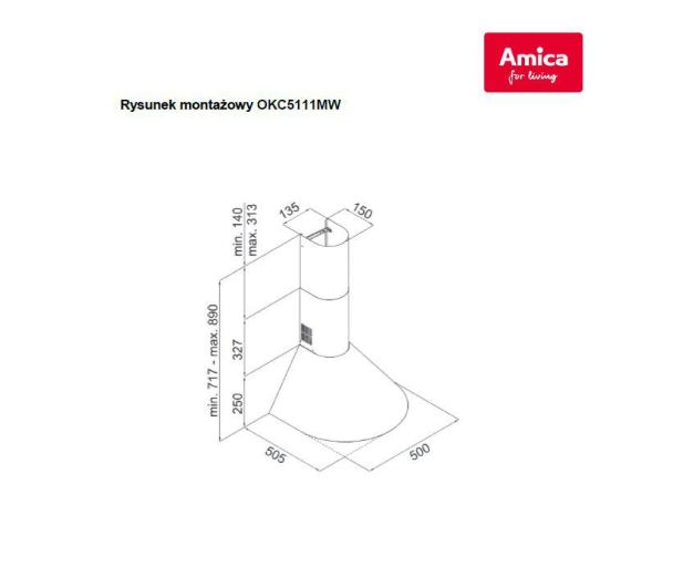 Amica OKC5111MW - 1024267 - zdjęcie 2